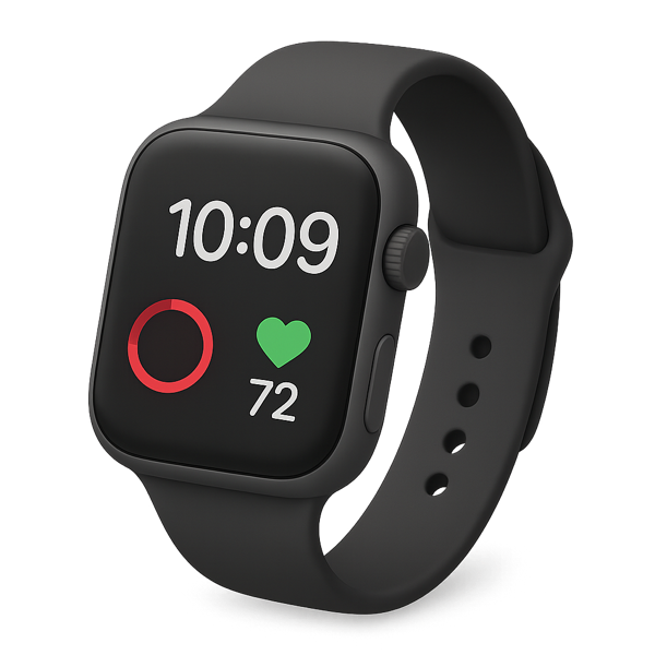 Apple Health & Garmin background graphic